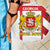Georgia Beach Blanket with Red Cross and Golden Lions Emblem Never Bows Design - Wonder Print Shop