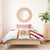Georgia Bedding Set with Red Cross and Golden Lions Emblem Never Bows Design - Wonder Print Shop