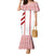 Georgia Family Matching Mermaid Dress and Hawaiian Shirt with Red Cross and Golden Lions Emblem Never Bows Design - Wonder Print Shop
