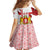 Georgia Family Matching Puletasi and Hawaiian Shirt with Red Cross and Golden Lions Emblem Never Bows Design - Wonder Print Shop