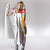 Georgia Hooded Blanket with Red Cross and Golden Lions Emblem Never Bows Design - Wonder Print Shop