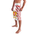 Georgia Lavalava with Red Cross and Golden Lions Emblem Never Bows Design - Wonder Print Shop