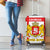 Georgia Luggage Cover with Red Cross and Golden Lions Emblem Never Bows Design - Wonder Print Shop