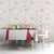 Georgia Tablecloth with Red Cross and Golden Lions Emblem Never Bows Design - Wonder Print Shop