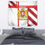 Georgia Tapestry with Red Cross and Golden Lions Emblem Never Bows Design - Wonder Print Shop