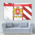 Georgia Tapestry with Red Cross and Golden Lions Emblem Never Bows Design - Wonder Print Shop