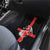 Georgia Car Mats with Black Patterned Red Cross with Dragon Horse Symbol and Silent Pride Quote Design - Wonder Print Shop