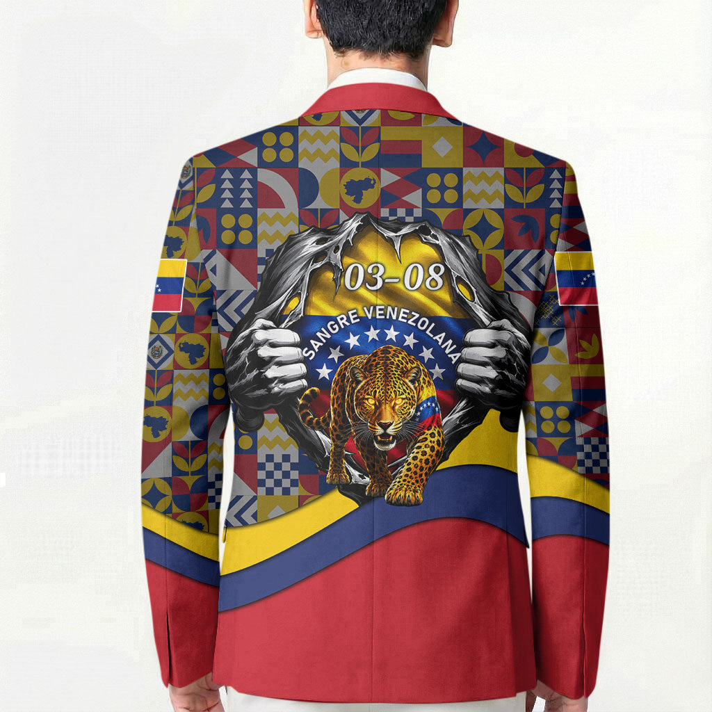 Venezuela Flag Day Patriotism Blazer Heritage Flag Jaguar Traditional Instruments