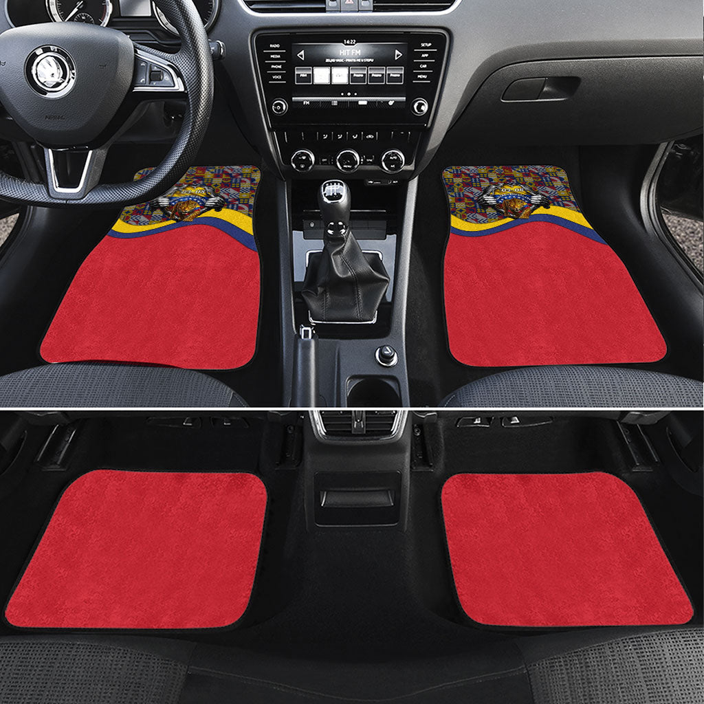 Venezuela Flag Day Patriotism Car Mats Heritage Flag Jaguar Traditional Instruments