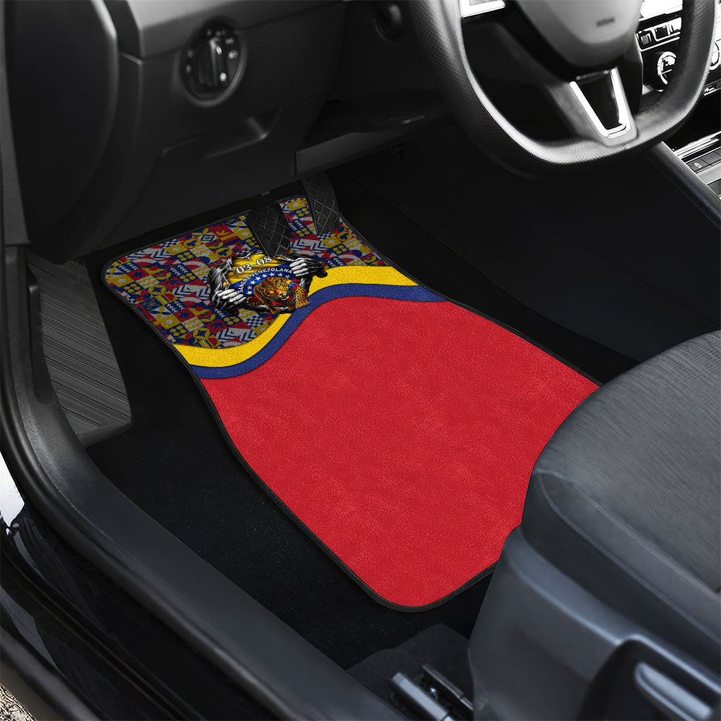 Venezuela Flag Day Patriotism Car Mats Heritage Flag Jaguar Traditional Instruments