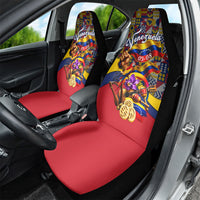 Venezuela Flag Day Patriotism Car Seat Cover Heritage Flag Jaguar Traditional Instruments