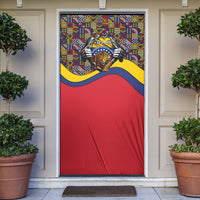 Venezuela Flag Day Patriotism Door Cover Heritage Flag Jaguar Traditional Instruments