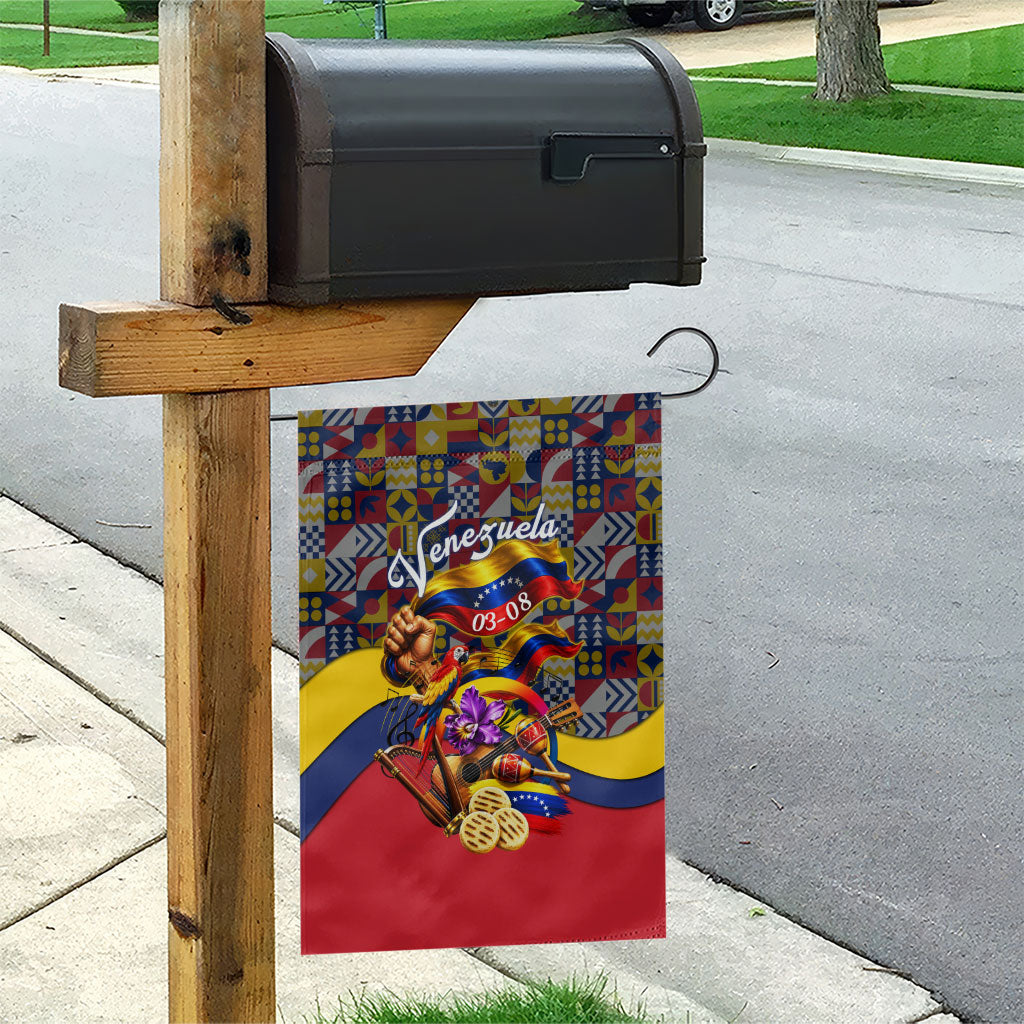 Venezuela Flag Day Patriotism Garden Flag Heritage Flag Jaguar Traditional Instruments