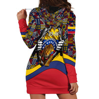 Venezuela Flag Day Patriotism Hoodie Dress Heritage Flag Jaguar Traditional Instruments