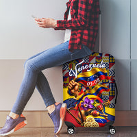 Venezuela Flag Day Patriotism Luggage Cover Heritage Flag Jaguar Traditional Instruments