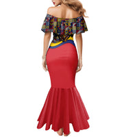 Venezuela Flag Day Patriotism Mermaid Dress Heritage Flag Jaguar Traditional Instruments