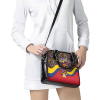 Venezuela Flag Day Patriotism Shoulder Handbag Heritage Flag Jaguar Traditional Instruments