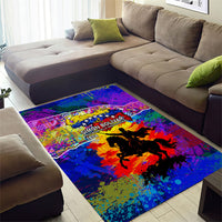 Simon Bolivar Venezuela Flag Day Area Rug Patriotism Precursor De La Independencia Vibrant Flag