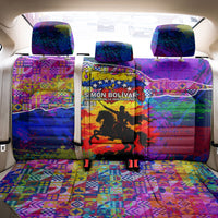 Simon Bolivar Venezuela Flag Day Back Car Seat Cover Patriotism Precursor De La Independencia Vibrant Flag