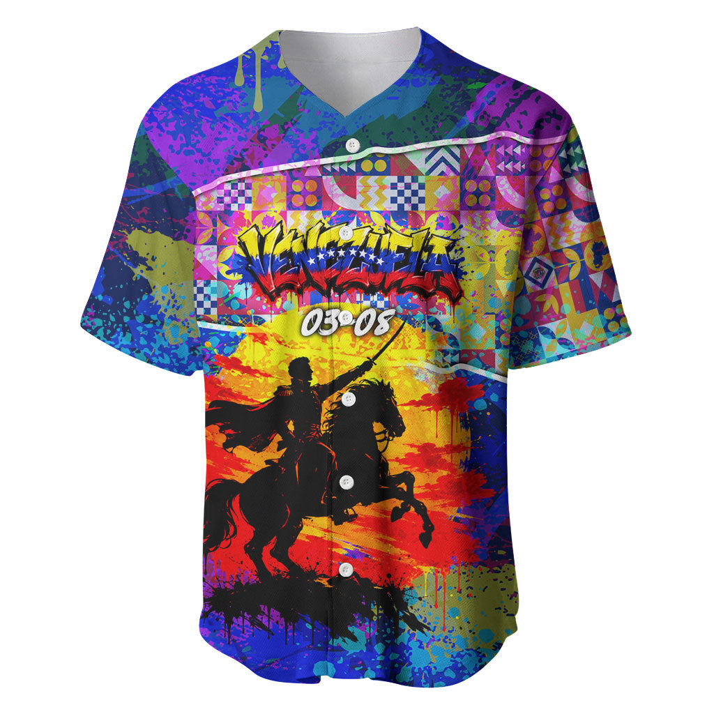 Simon Bolivar Venezuela Flag Day Baseball Jersey Patriotism Precursor De La Independencia Vibrant Flag