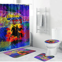 Simon Bolivar Venezuela Flag Day Bathroom Set Patriotism Precursor De La Independencia Vibrant Flag