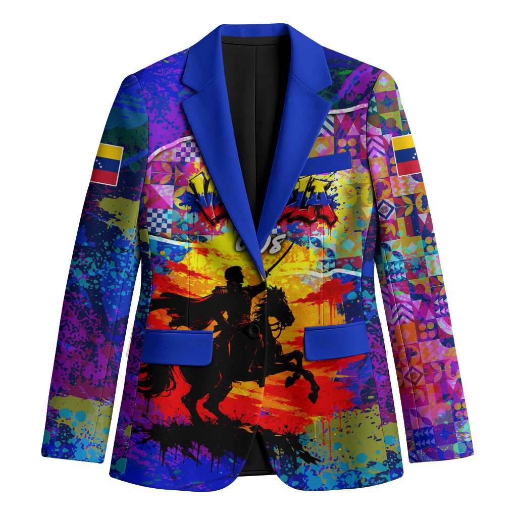 Simon Bolivar Venezuela Flag Day Blazer Patriotism Precursor De La Independencia Vibrant Flag