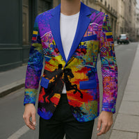 Simon Bolivar Venezuela Flag Day Blazer Patriotism Precursor De La Independencia Vibrant Flag
