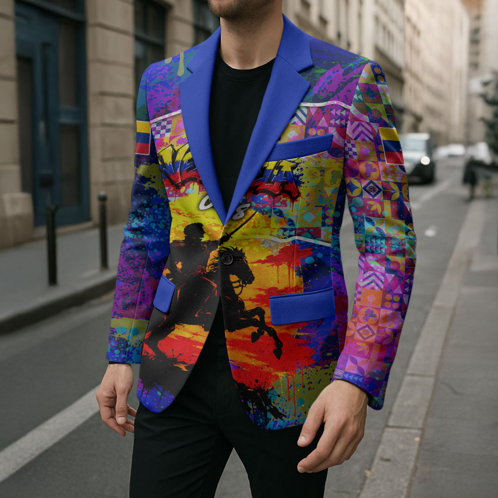 Simon Bolivar Venezuela Flag Day Blazer Patriotism Precursor De La Independencia Vibrant Flag