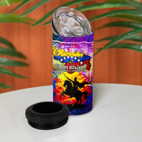 Simon Bolivar Venezuela Flag Day 4 in 1 Can Cooler Tumbler Patriotism Precursor De La Independencia Vibrant Flag