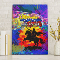 Simon Bolivar Venezuela Flag Day Canvas Wall Art Patriotism Precursor De La Independencia Vibrant Flag