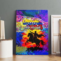 Simon Bolivar Venezuela Flag Day Canvas Wall Art Patriotism Precursor De La Independencia Vibrant Flag
