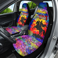 Simon Bolivar Venezuela Flag Day Car Seat Cover Patriotism Precursor De La Independencia Vibrant Flag