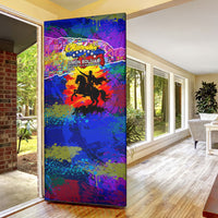 Simon Bolivar Venezuela Flag Day Door Cover Patriotism Precursor De La Independencia Vibrant Flag