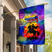 Simon Bolivar Venezuela Flag Day Garden Flag Patriotism Precursor De La Independencia Vibrant Flag