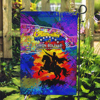 Simon Bolivar Venezuela Flag Day Garden Flag Patriotism Precursor De La Independencia Vibrant Flag