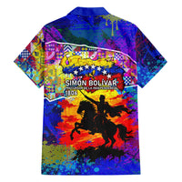 Simon Bolivar Venezuela Flag Day Hawaiian Shirt Patriotism Precursor De La Independencia Vibrant Flag