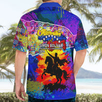 Simon Bolivar Venezuela Flag Day Hawaiian Shirt Patriotism Precursor De La Independencia Vibrant Flag