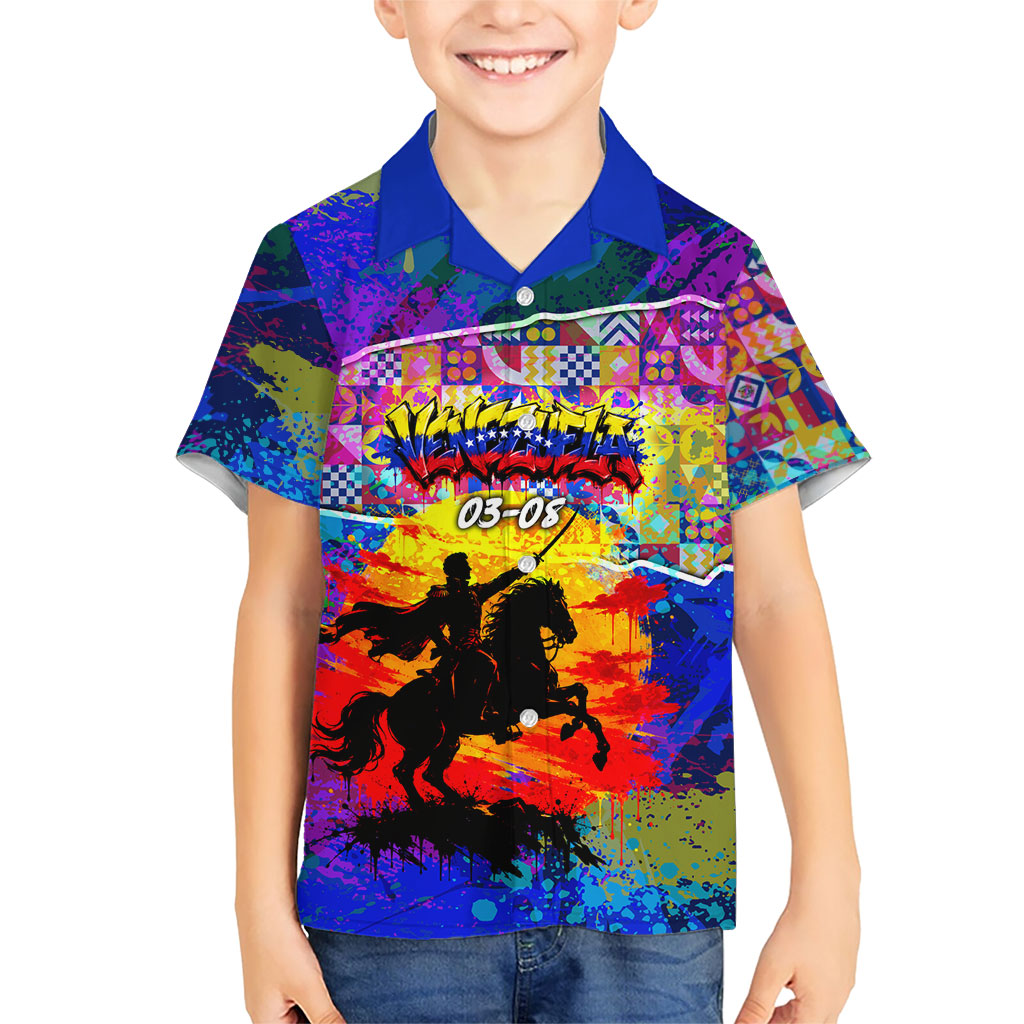 Simon Bolivar Venezuela Flag Day Hawaiian Shirt Patriotism Precursor De La Independencia Vibrant Flag