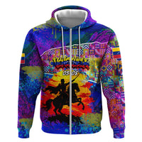 Simon Bolivar Venezuela Flag Day Hoodie Patriotism Precursor De La Independencia Vibrant Flag