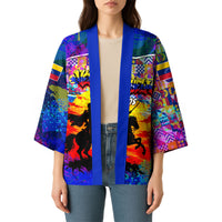 Simon Bolivar Venezuela Flag Day Kimono Patriotism Precursor De La Independencia Vibrant Flag