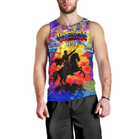 Simon Bolivar Venezuela Flag Day Men Tank Top Patriotism Precursor De La Independencia Vibrant Flag