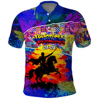 Simon Bolivar Venezuela Flag Day Polo Shirt Patriotism Precursor De La Independencia Vibrant Flag