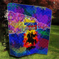 Simon Bolivar Venezuela Flag Day Quilt Patriotism Precursor De La Independencia Vibrant Flag