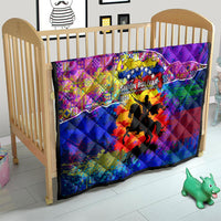 Simon Bolivar Venezuela Flag Day Quilt Patriotism Precursor De La Independencia Vibrant Flag
