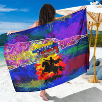 Simon Bolivar Venezuela Flag Day Sarong Patriotism Precursor De La Independencia Vibrant Flag