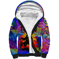 Simon Bolivar Venezuela Flag Day Sherpa Hoodie Patriotism Precursor De La Independencia Vibrant Flag