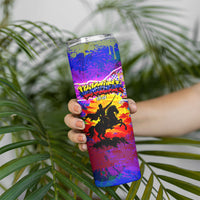 Simon Bolivar Venezuela Flag Day Skinny Tumbler Patriotism Precursor De La Independencia Vibrant Flag