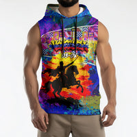 Simon Bolivar Venezuela Flag Day Sleeveless Hoodie Patriotism Precursor De La Independencia Vibrant Flag