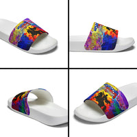 Simon Bolivar Venezuela Flag Day Slide Sandals Patriotism Precursor De La Independencia Vibrant Flag