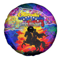 Simon Bolivar Venezuela Flag Day Spare Tire Cover Patriotism Precursor De La Independencia Vibrant Flag